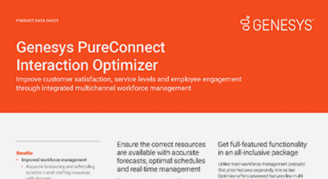 PureConnect Interaction Optimizer
