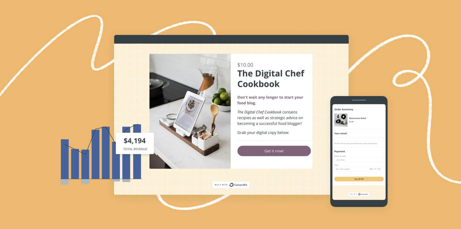 How to set up and sell your ebook with ConvertKit Commerce