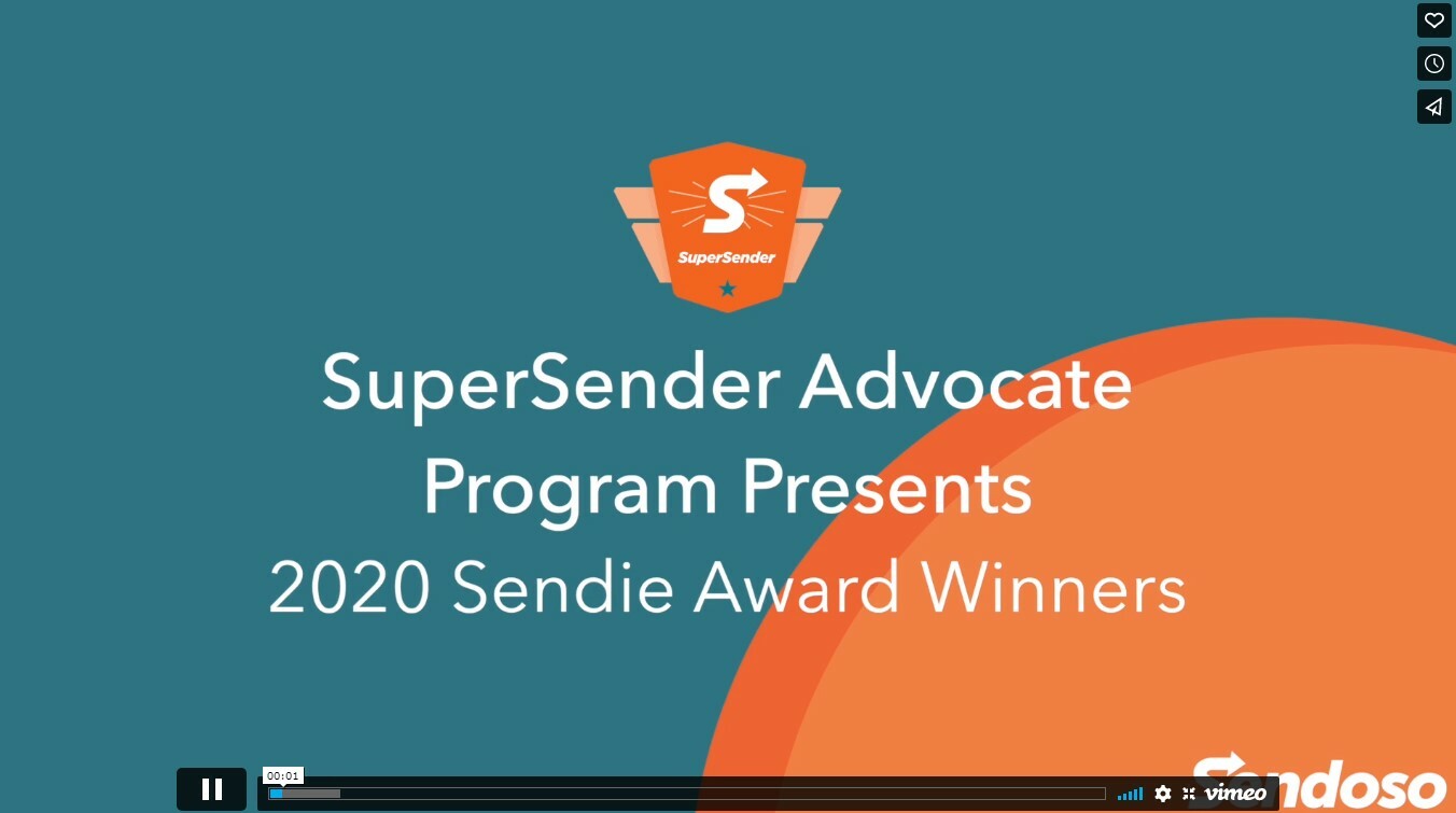 Stephanie Kelly from Terminus, Sendie Award Winner- Out of The Box Sender Award from Sendoso on Vimeo