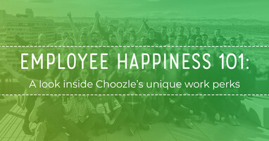 Employee happiness 101: A look inside Choozle's unique work perks