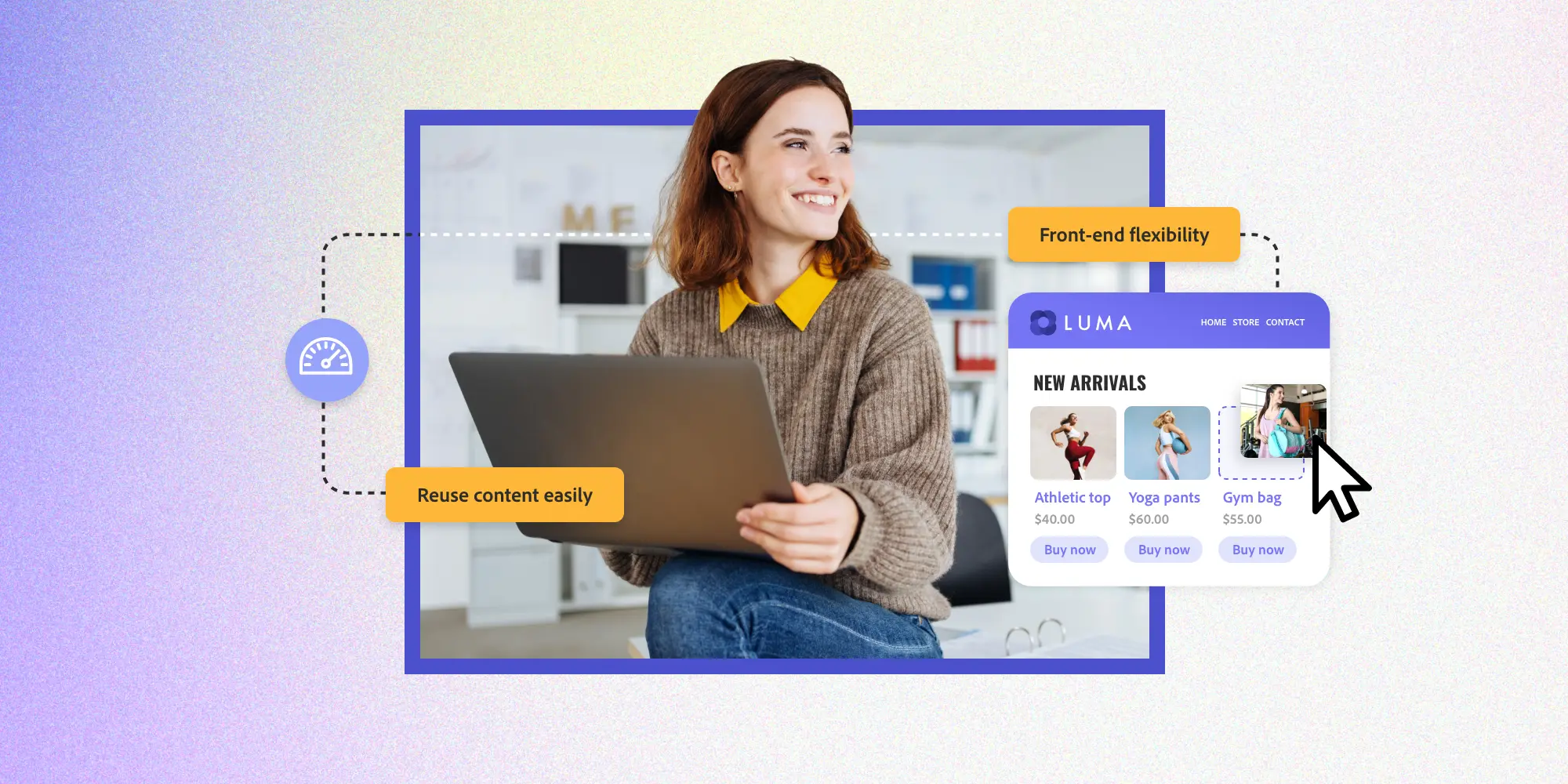 Deliver the right content to every channel with a headless content management system
