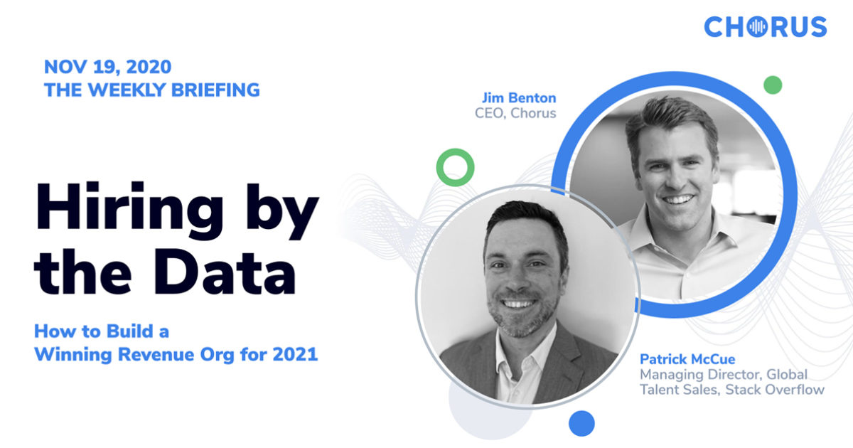 Hiring by the Data: How to Build a Winning Revenue Org...