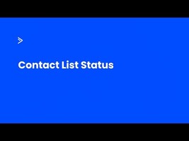 UPDATE: Segment your contacts based on list status - get em engaged!