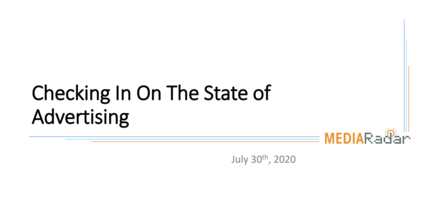 Checking In On The State of Advertising