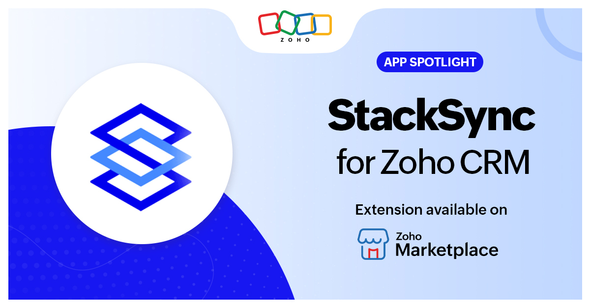App Spotlight: StackSync for Zoho CRM