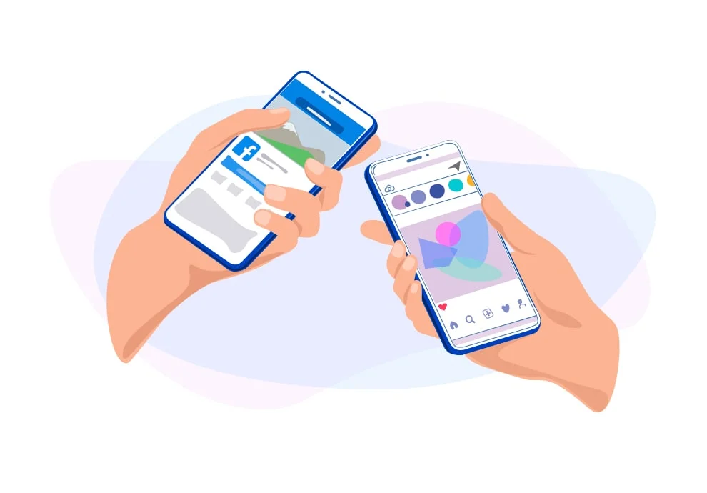 The differences between running a blog on Instagram and Facebook