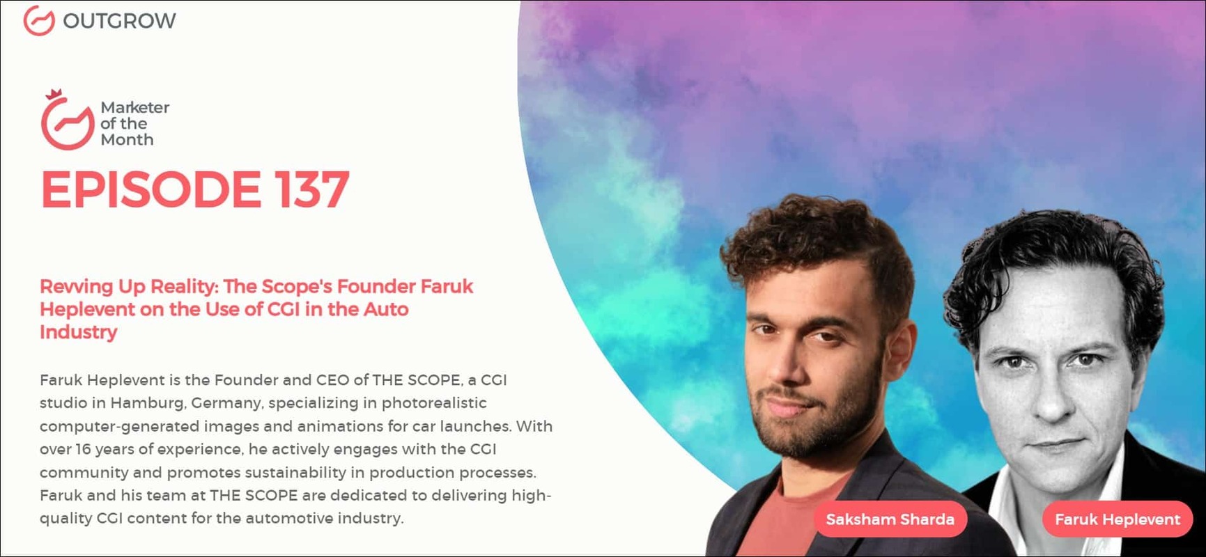 EPISODE 137: Revving Up Reality: The Scope's Founder Faruk Heplevent on the Use of CGI in the Auto Industry