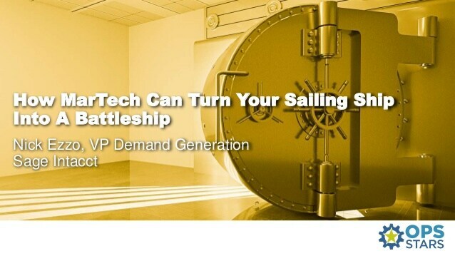 How MarTech Can Turn Your Sailing Ship Into a Battleship
