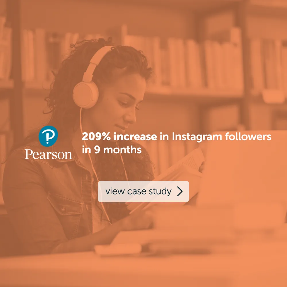 Pearson Learners: 209% Audience Growth in Six Months