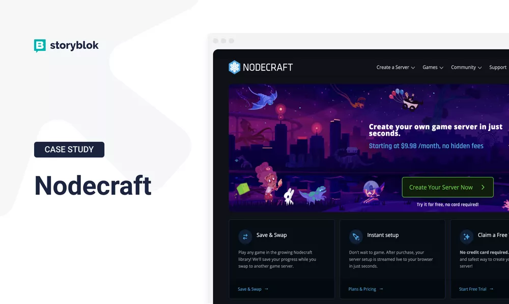 Nodecraft's optimization to publish new game releases