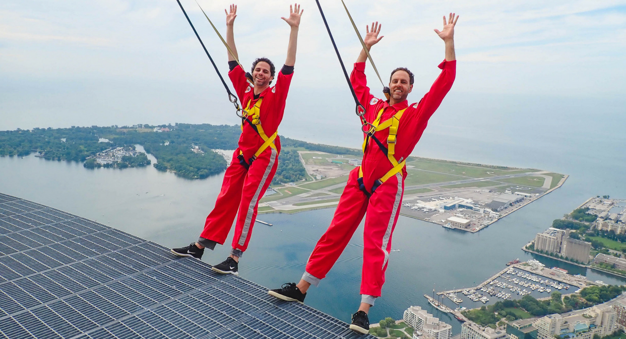 Uberflip Co-Founders Take #InMyFeelingsChallenge to Top of CN Tower