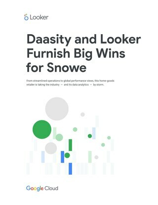 Daasity and Looker Furnish Big Wins  for Snowe