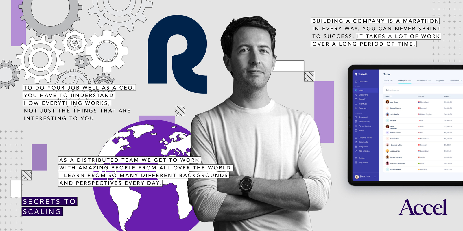 Accel - Secrets to Scaling with Remote's Job van der Voort