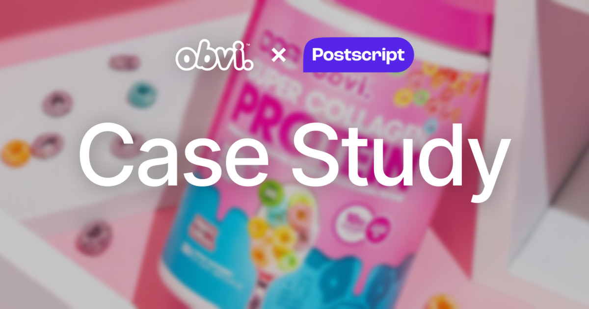 How Obvi Saves 12% of Their Topline Revenue with CashBack