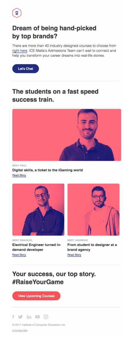 How educational institutions can increase enrollment using email marketing | The Robly Email Marketing Blog