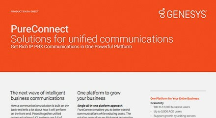 Genesys PureConnect Unified Communications
