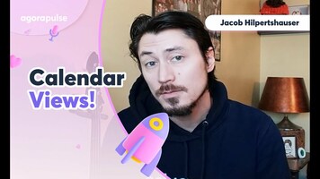 Social Media Publishing Calendar Views | Agorapulse Explained