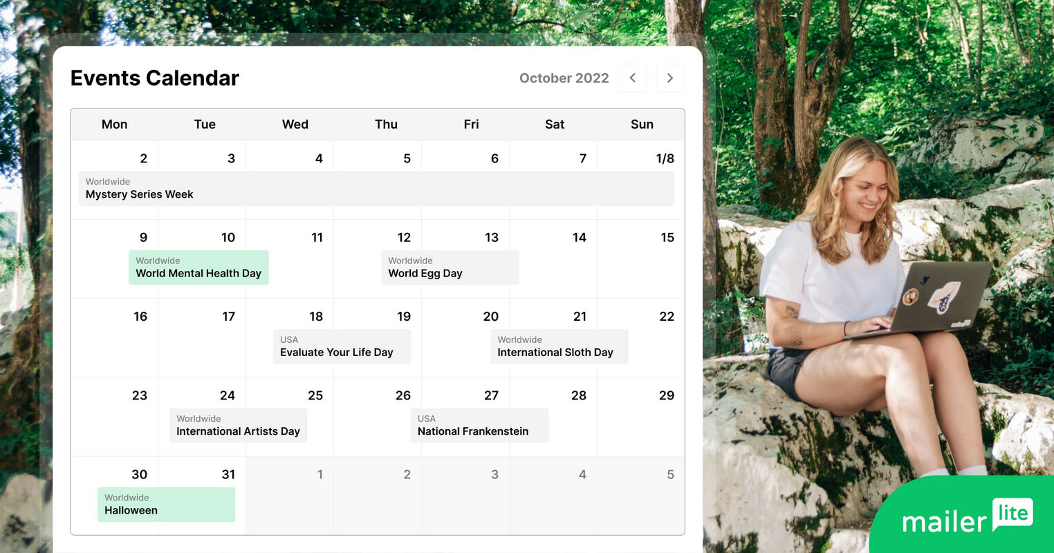 71 special events to fire up your October newsletter ideas