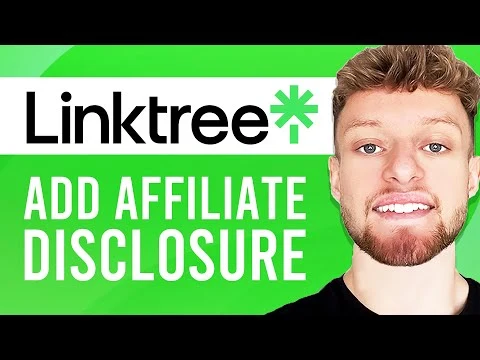 How To Add Affiliate Disclosure on Linktree