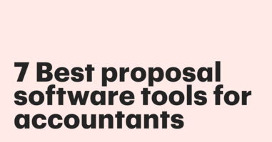 7 Best proposal software tools for accountants