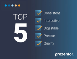 Top 5 things any good interactive presentation needs