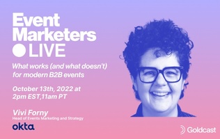 Event Marketers Live With Vivi Forny