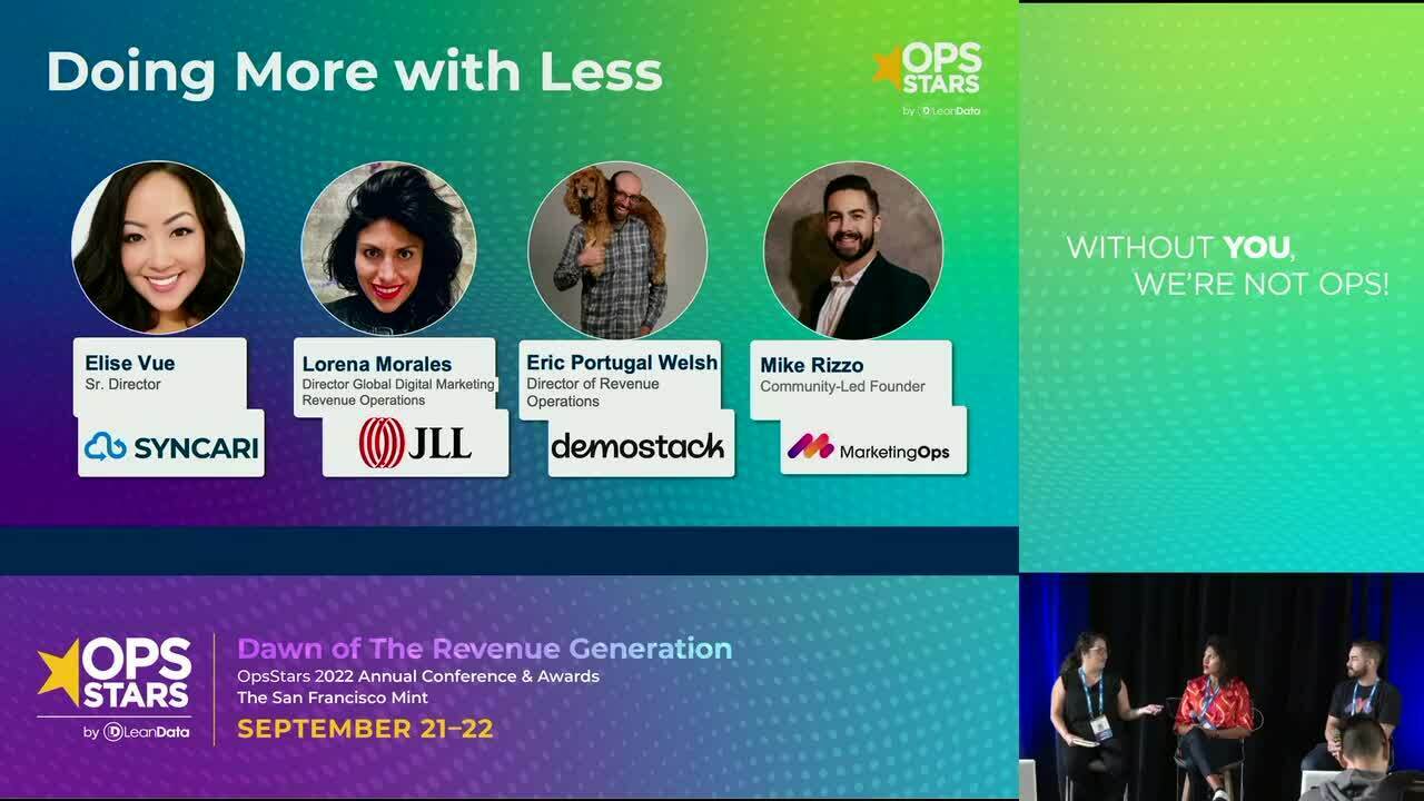 [Panel] Doing More with Less - LeanData