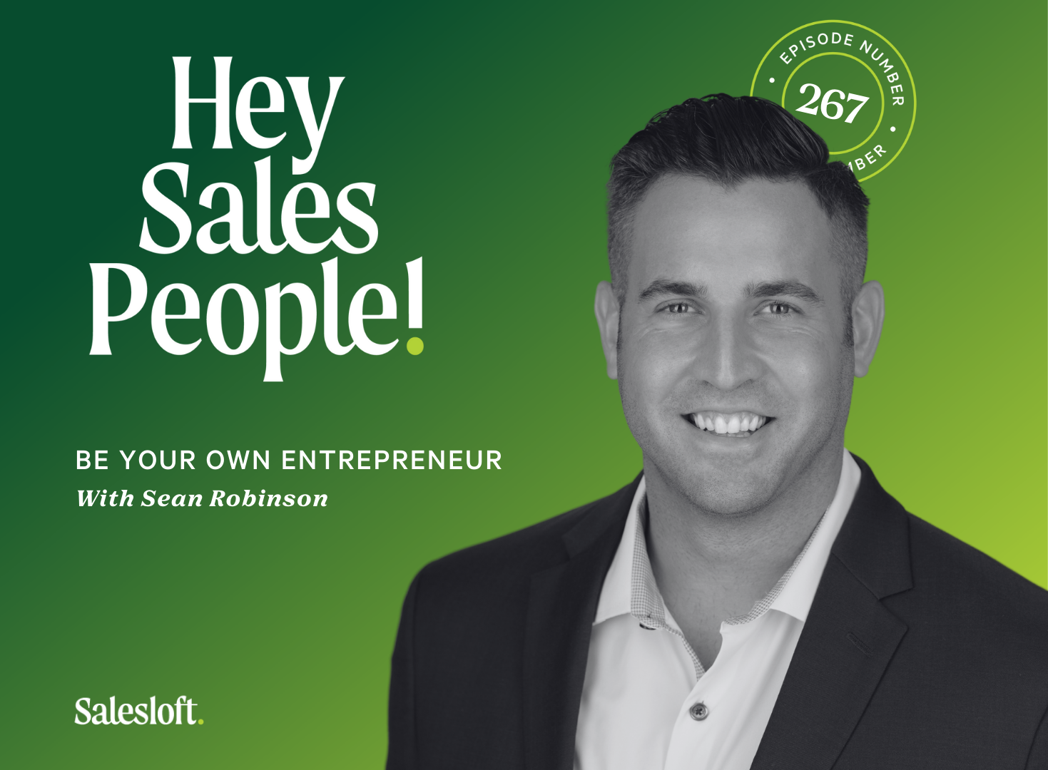 Be Your Own Entrepreneur With Sean Robinson