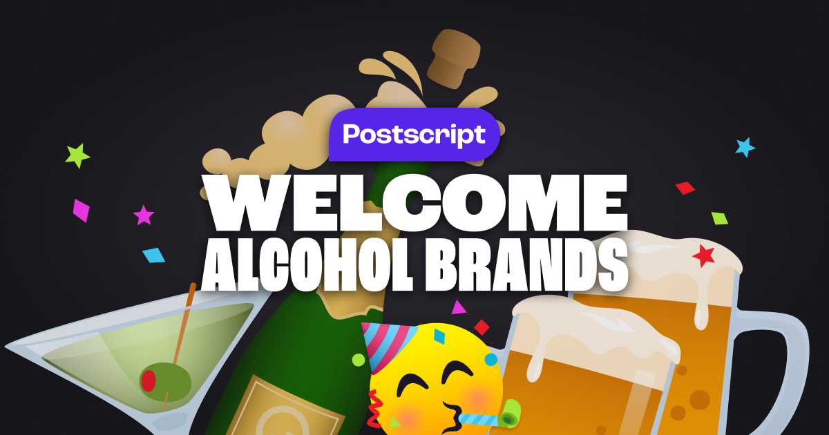 Postscript Now Supports Alcohol Brands