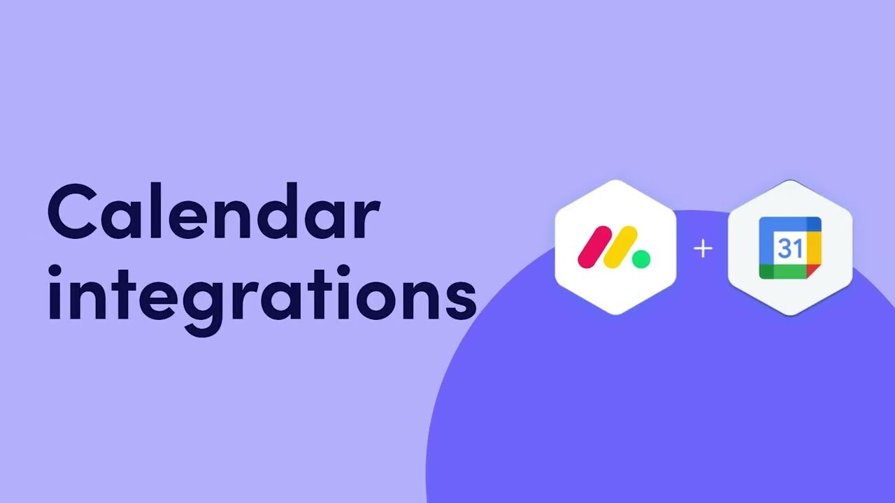 Calendar Integrations | monday.com tutorials