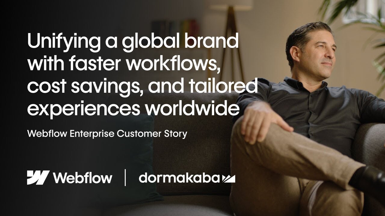 Limitless Creativity: How Webflow revolutionized dormakaba's workflow