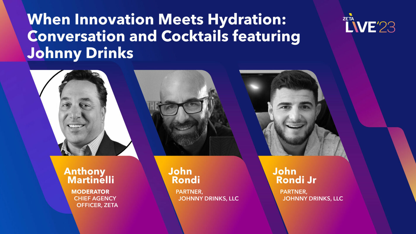 When Innovation Meets Hydration: Conversation and Cocktails featuring Johnny Drinks