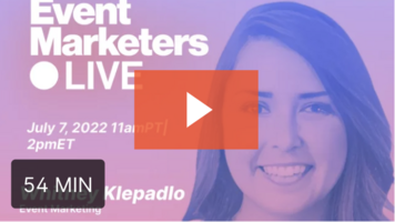 Event Marketers Live with Whitney Klepadlo at Robin