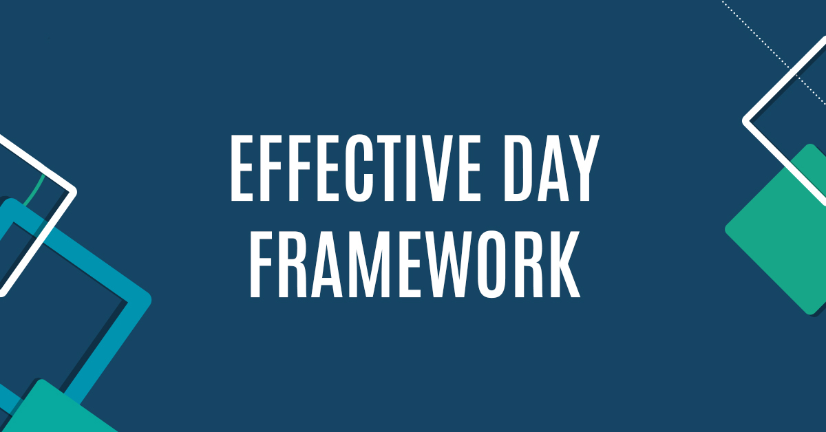 Framework for Account Executives to Measure an Effective Day