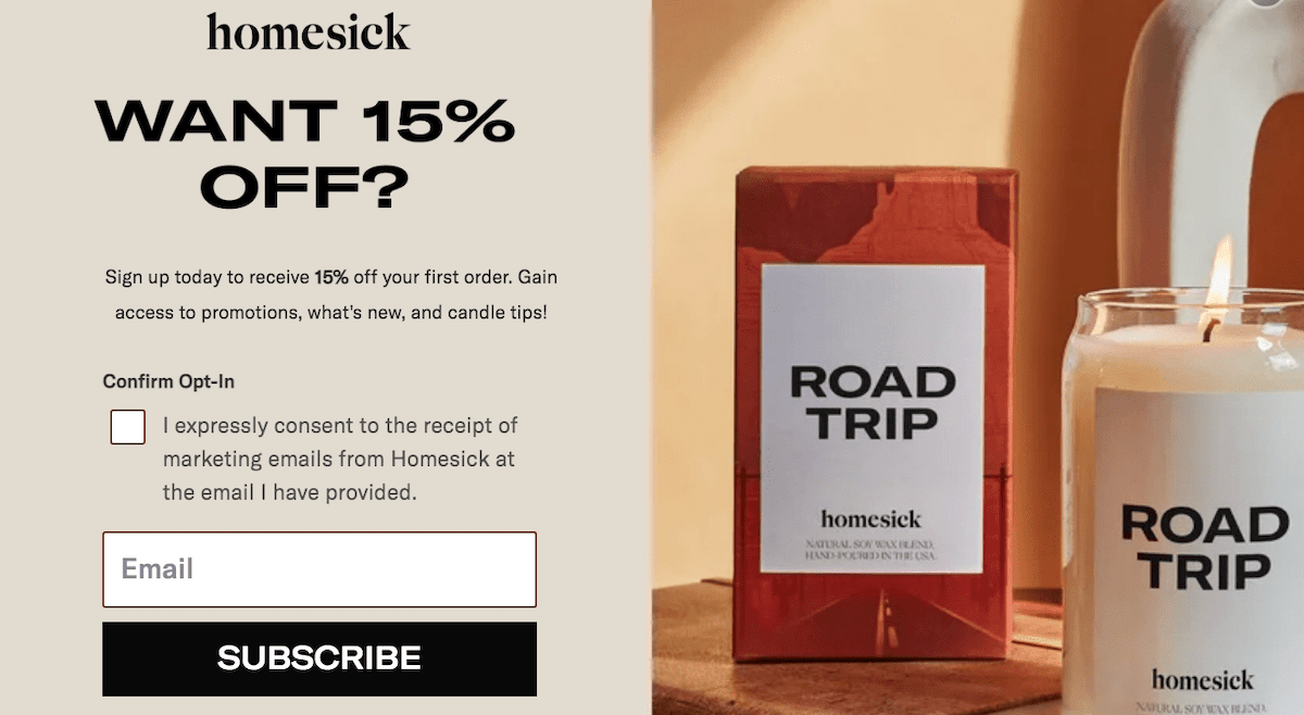 6 Lead Capture Popup Examples to Grow Your Email & SMS List