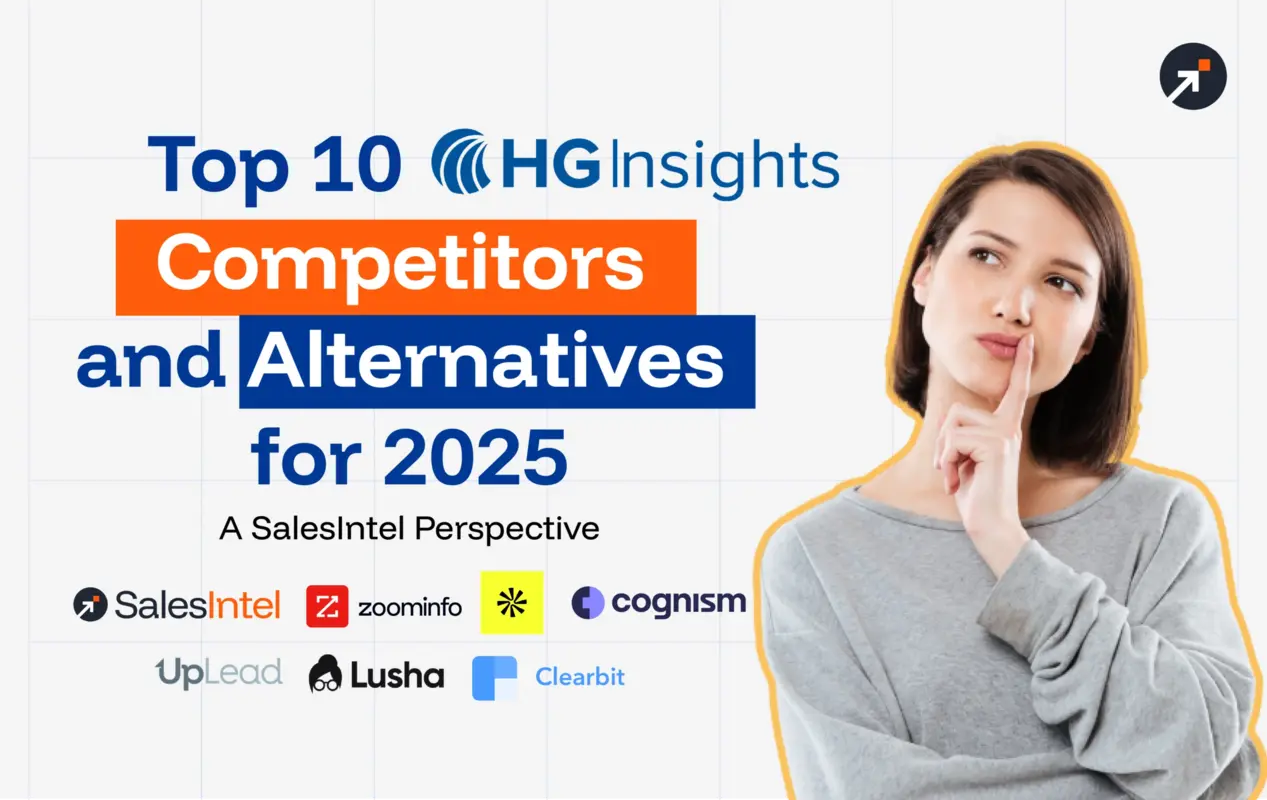 Top 10 HG Insights Competitors and Alternatives for 2025: A SalesIntel Perspective