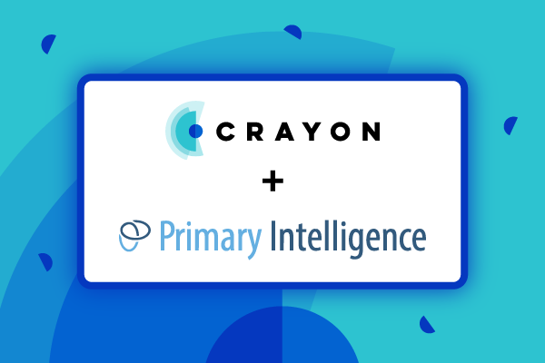 Crayon and Primary Intelligence Develop a Market First Integration: Sellers Now Automatically Have the Win-Loss Insights they Need to More Close Deals