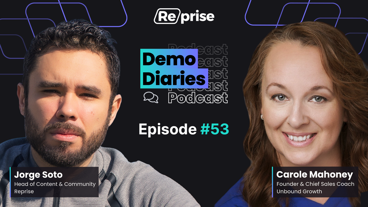Demo Diaries: Ep 053 | "Sales is More Than a Transaction, It's a Solution & Transfer of Excitement"