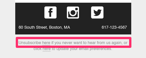 6 Components of a Reusable Email Footer