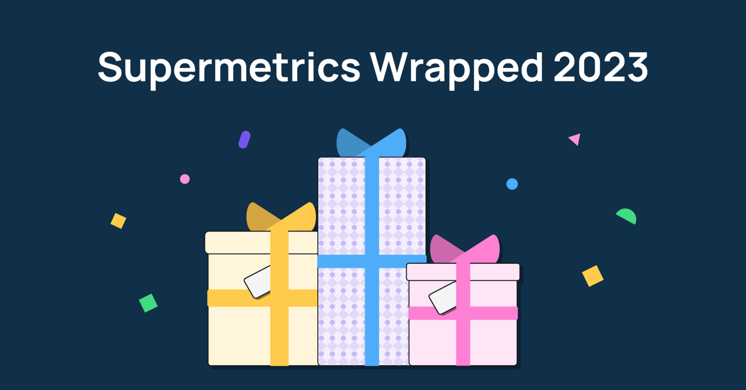 Supermetrics Wrapped 2023: A year in review and what to expect in 2024
