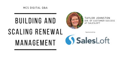 Building and Scaling Renewal Management