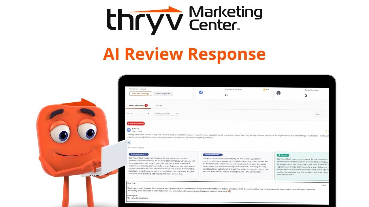 How-To Respond To Reviews in Thryv Marketing Center