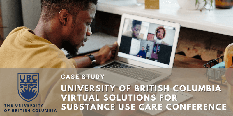 Virtual Solutions for Substance Use - University of British Columbia Events