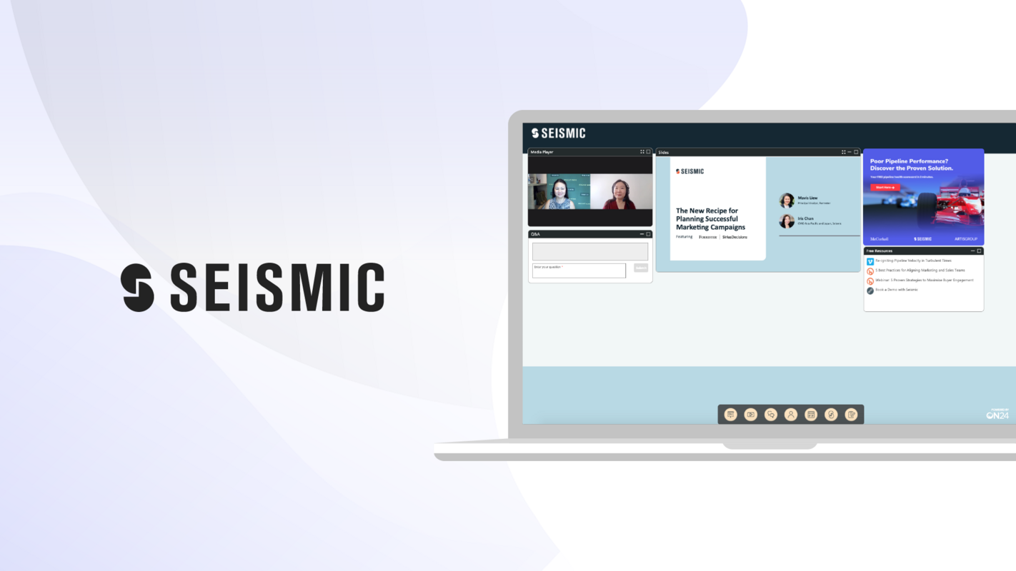 Seismic | Digital Experiences | ON24 Customer Stories