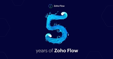 Celebrating five years of Zoho Flow-and the best is yet to come!