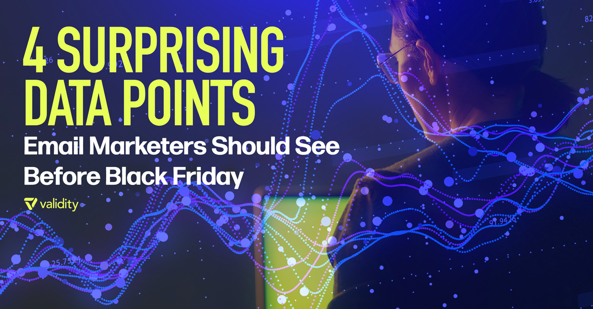 4 Surprising Data Points Email Marketers Should See Before Black Friday