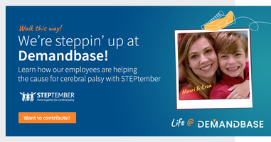Turned Up for STEPtember: Demandbase Employees Move for Cerebral Palsy Awareness