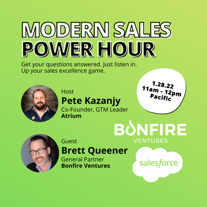 Modern Sales Power Hour with Brett Queener