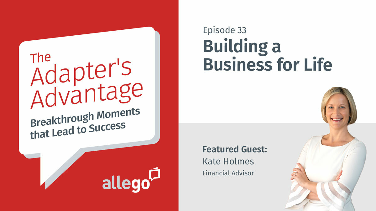 Adapter's Advantage Podcast S01E033: Kate Holmes