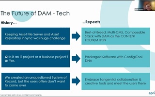 DAM Futures, DAM Origins - To Know the Future, Look at the Past